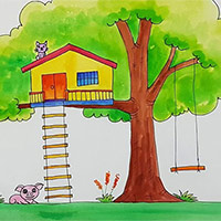 PowerPoint Mĩ thuật 6 Bài 3: Tạo hình ngôi nhà