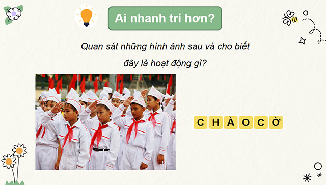 PowerPoint Mĩ thuật 6 Bài 5: Tạo hình hoạt động trong nhà trường