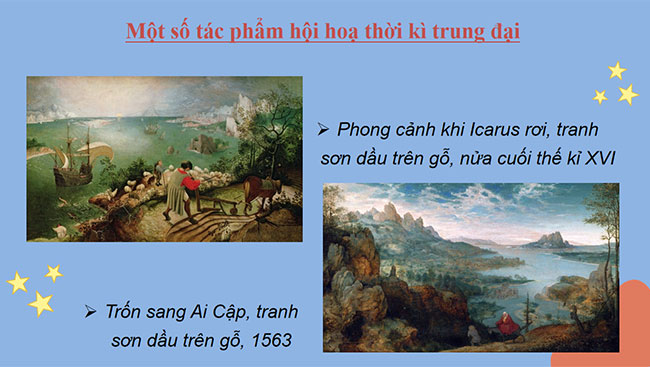 Không gian trong tác phẩm hội họa thế giới thời kì trung đại