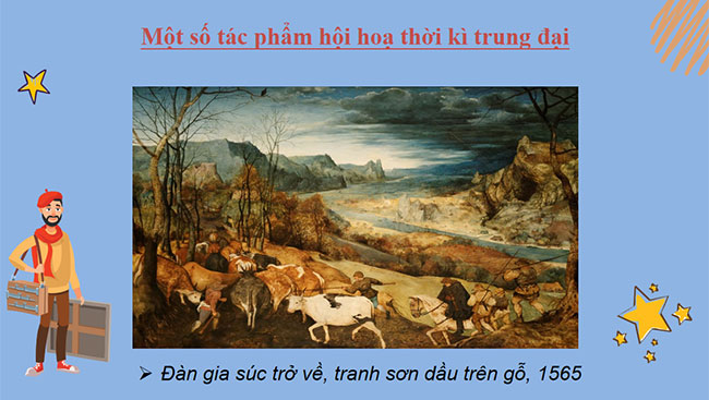 Không gian trong tác phẩm hội họa thế giới thời kì trung đại