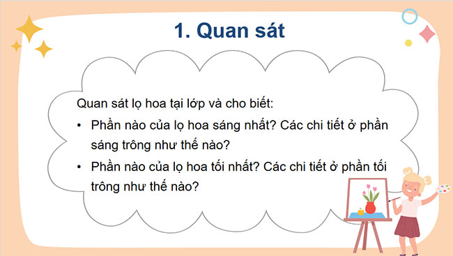 Tìm hiểu nguồn sáng trong tranh