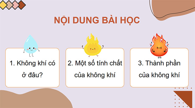 PowerPoint Thành phần và tính chất của không khí