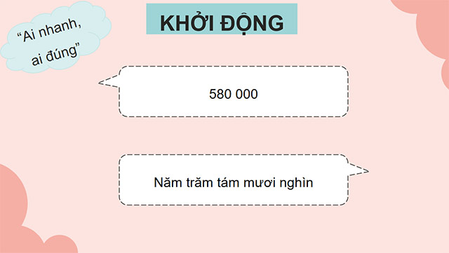 PowerPoint Các số trong phạm vi 1 000 000 (tiếp theo)