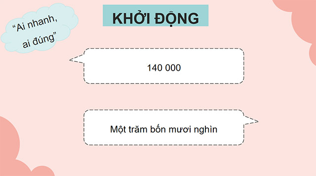PowerPoint Các số trong phạm vi 1 000 000 (tiếp theo)