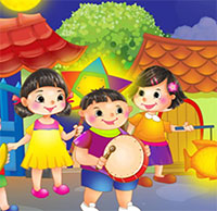 Giáo án mầm non: Bài thơ Trăng sáng