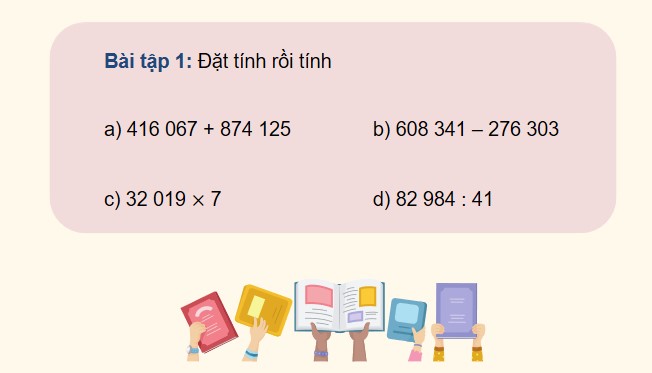 Giáo án điện tử Toán 5 Cánh Diều Bài 2: Ôn tập về các phép tính với các số tự nhiên