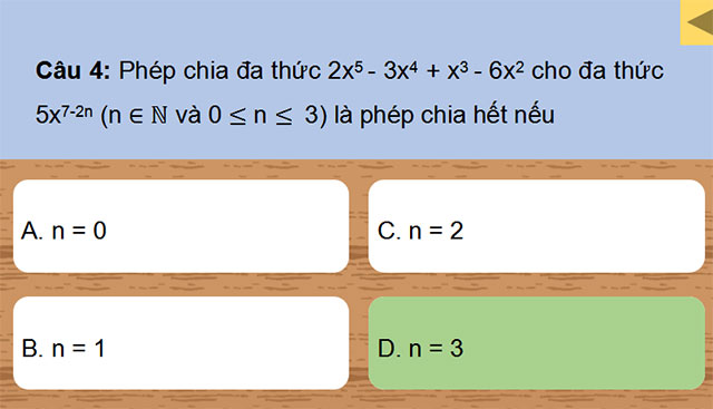 Bài tập cuối chương 7