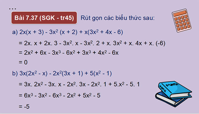  Luyện tập chung trang 45