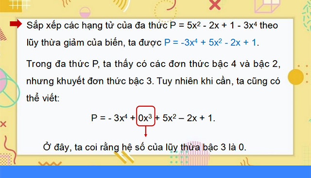  Đa thức một biến