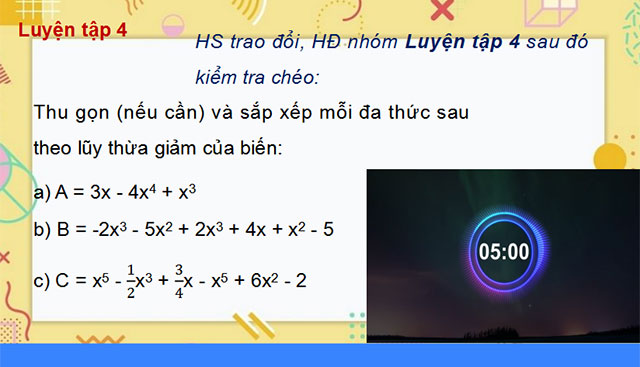  Đa thức một biến