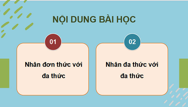Phép nhân đa thức một biến
