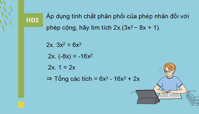Phép nhân đa thức một biến