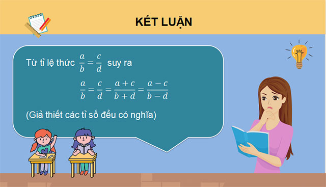 Tính chất của dãy tỉ số bằng nhau