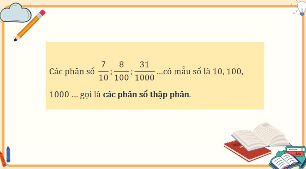 PPT Toán 5 Cánh Diều Bài 12: Phân số thập phân
