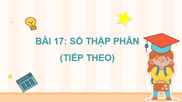 Powerpoint Bài 17: Số thập phân bằng nhau