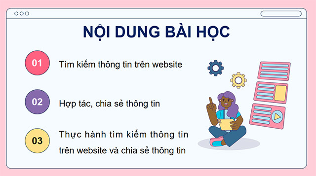 PowerPoint Tìm kiếm thông tin trên website