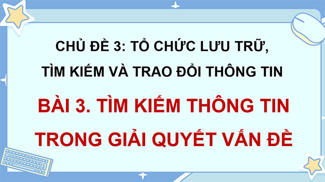 PowerPoint Tìm kiếm thông tin trong giải quyết vấn đề
