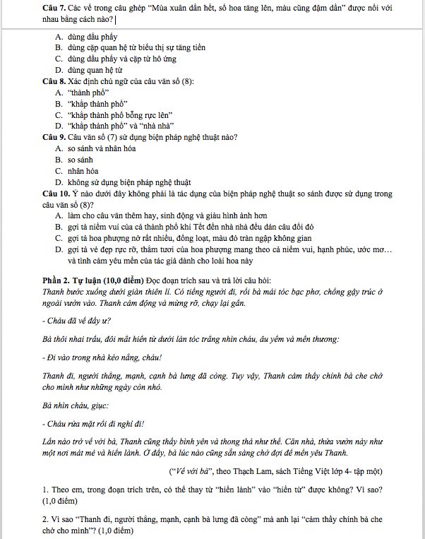 de thi thu tieng viet vao lop 6 truong archimedes academy 2020 2*423441