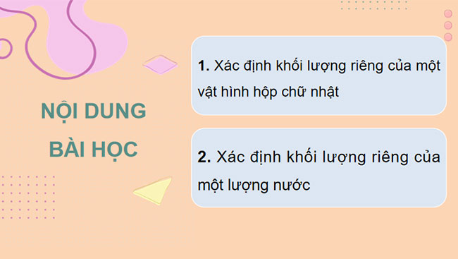 Thực hành xác định khối lượng riêng