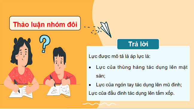 Áp suất trên một bề mặt