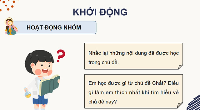 PowerPoint Ôn tập chủ đề Chất