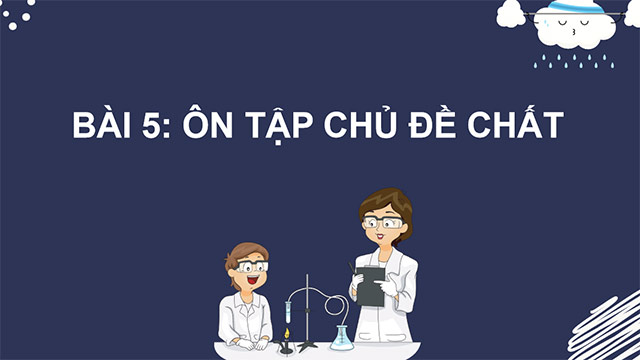 PowerPoint Ôn tập chủ đề Chất