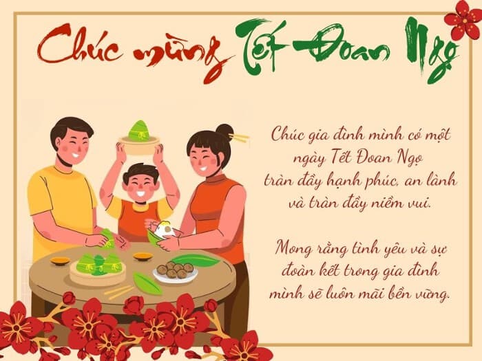 Lời chúc Tết Đoan Ngọ gửi người thân