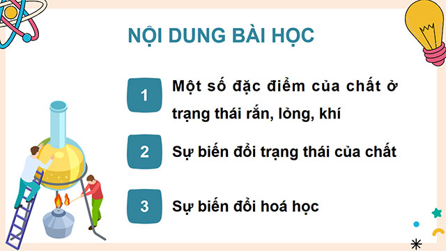 PowerPoint Sự biến đổi của chất