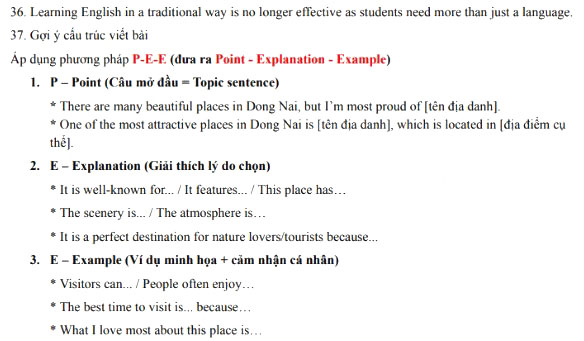Đáp án đề Anh vào 10 Đồng Nai 2025-2026