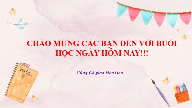 Giáo án powerpoint tiền tiểu học