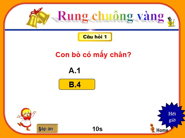 Powerpoint Rung chuông vàng Mầm non