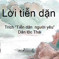 PowerPoint Ngữ Văn 11 Bài 3: Lời tiễn dặn