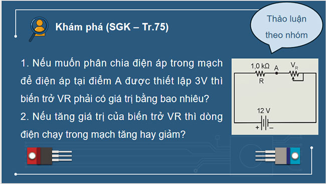 Điện trở tụ điện và cuộn cảm