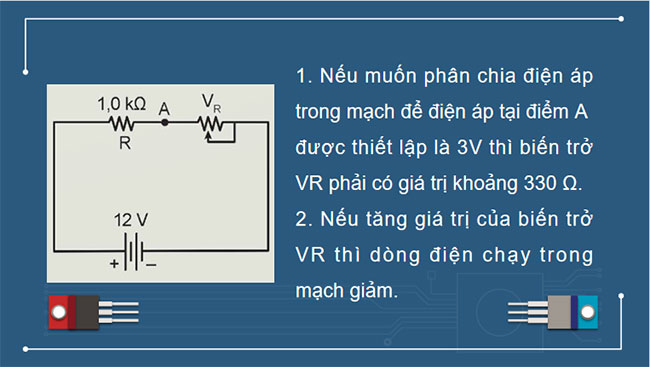 Điện trở tụ điện và cuộn cảm