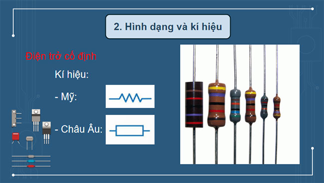 Điện trở tụ điện và cuộn cảm