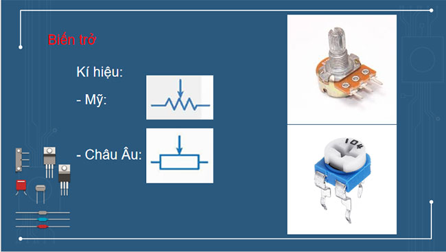 Điện trở tụ điện và cuộn cảm