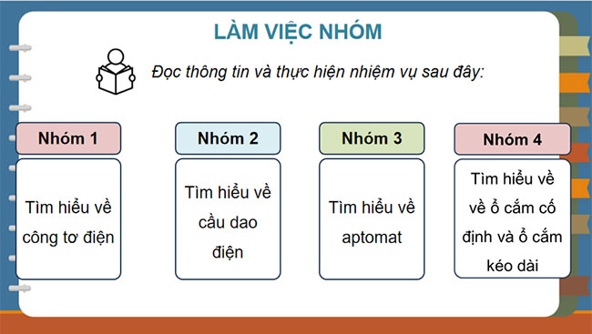 Thiết bị điện trong hệ thống điện gia đình
