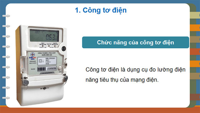 Thiết bị điện trong hệ thống điện gia đình
