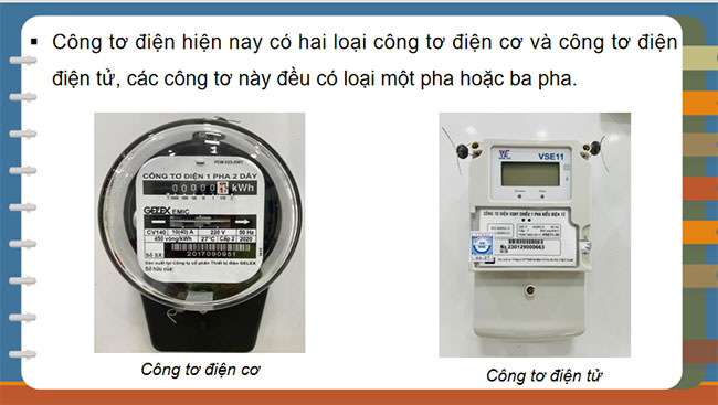 Thiết bị điện trong hệ thống điện gia đình