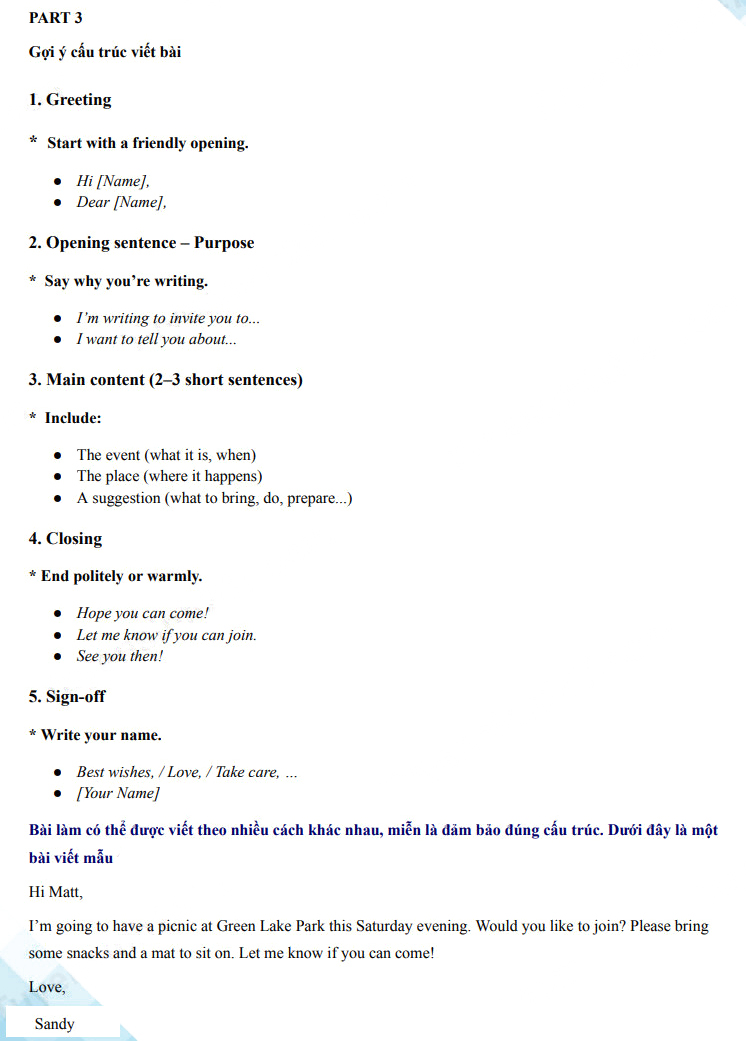 Đáp án đề thi Anh vào 10 Quảng Trị 2025