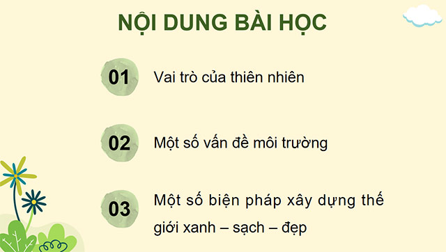 PowerPoint Xây dựng thế giới xanh - sạch - đẹp