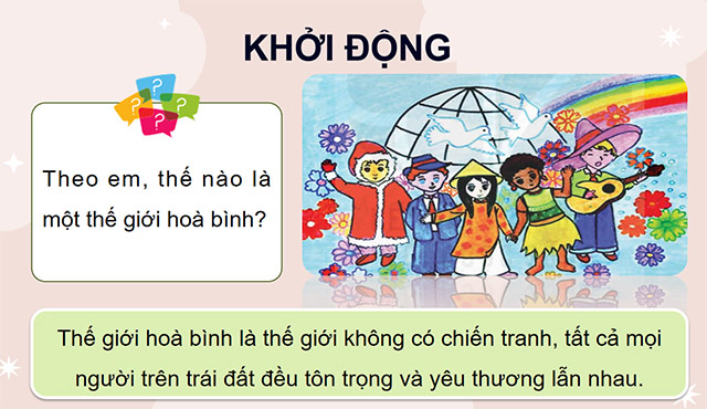 PowerPoint Xây dựng thế giới hoà bình