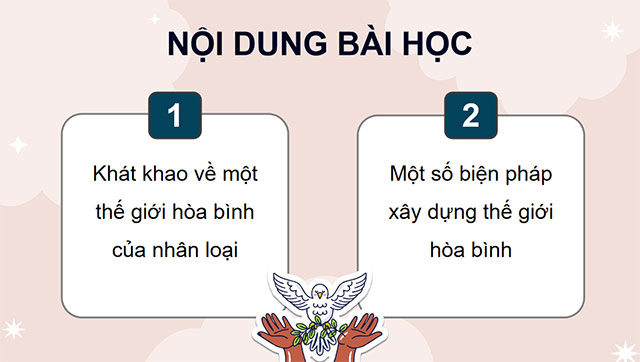PowerPoint Xây dựng thế giới hoà bình
