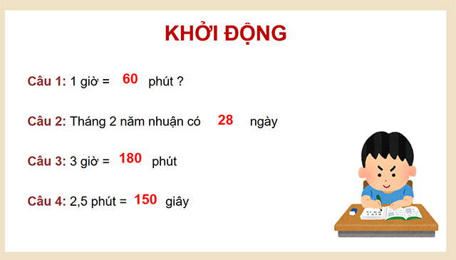 PowerPoint Ôn tập toán chuyển động đều