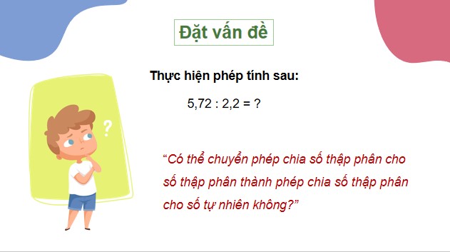 Powerpoint Bài 35: Chia một số thập phân cho một số thập phân