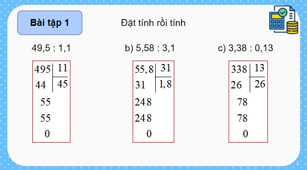 Giáo án PowerPoint Toán 5 Cánh Diều Bài 36: Luyện tập