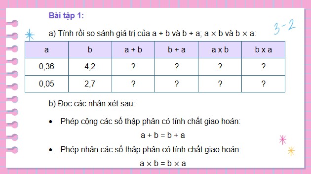 Giáo án điện tử Toán 5 Cánh Diều Bài 37: Luyện tập chung