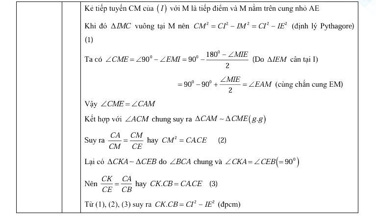Đáp án đề thi tuyển sinh lớp 10 Sơn La môn Toán