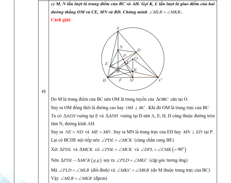 Đáp án đề thi vào lớp 10 môn Toán Bình Phước 2025
