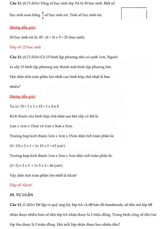 Dap an vao 6 NTT 6*425310